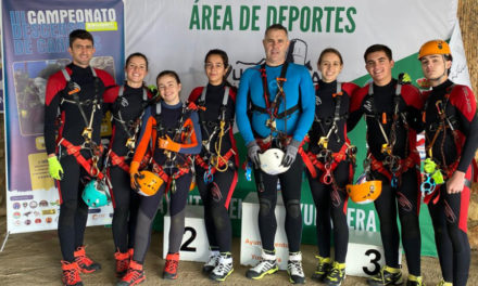 El Grupo de Espeleología de Villacarrillo, campeón de España de descenso de cañones