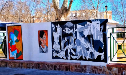 Murales en Huelma en el Año Picasso