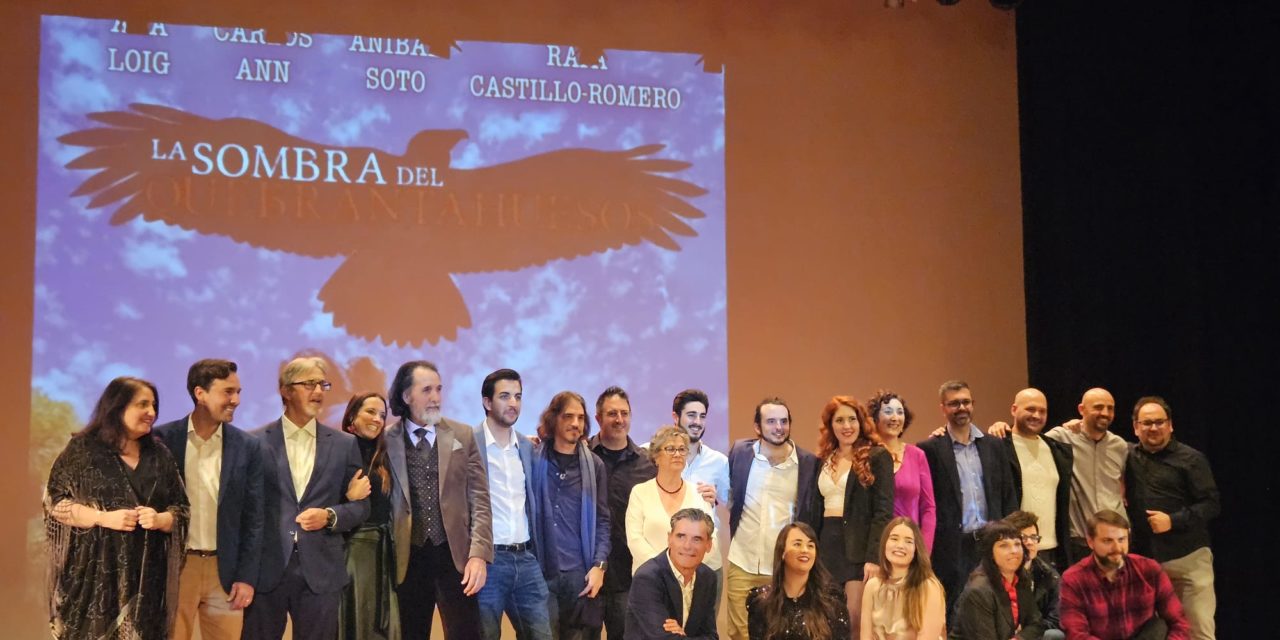 Éxito de público en Orcera en el estreno nacional de «La sombra del quebrantahuesos»